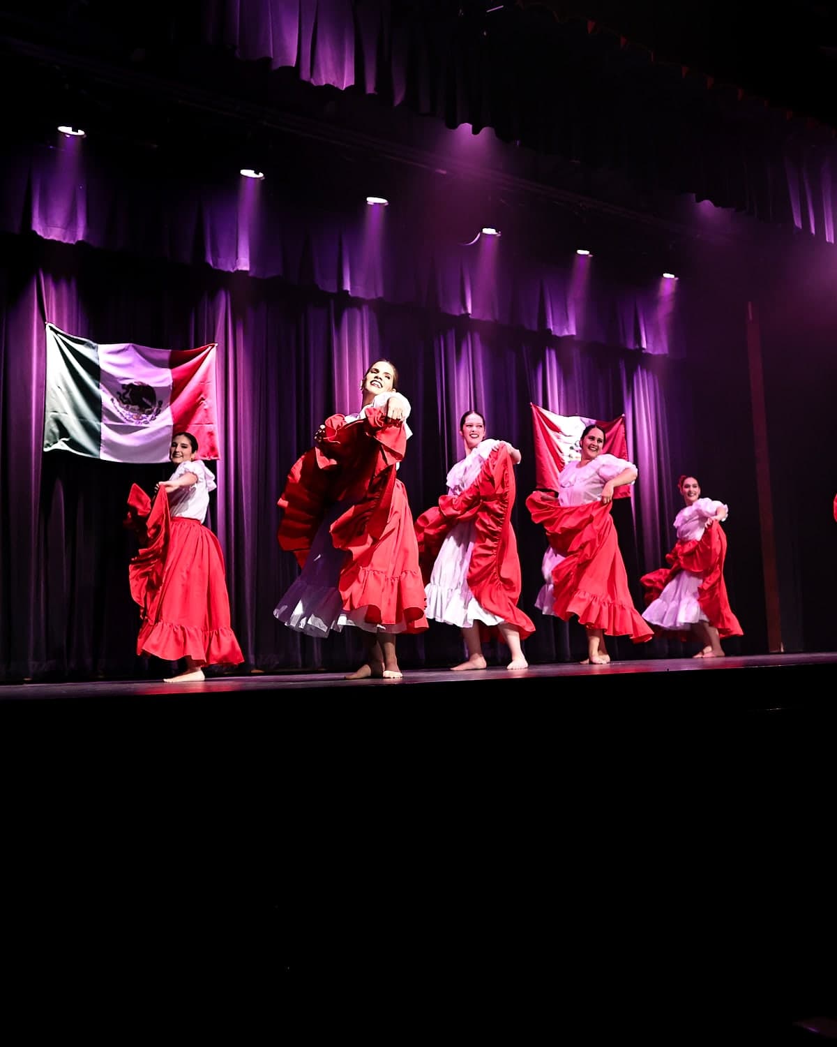 Peru Baila troupe performing an energetic staged repertoire